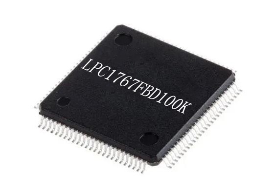 Mikrokontroler MCU LPC1767FBD100K 32-bitowe mikrokontrolery Chipy 100-LQFP 100MHz