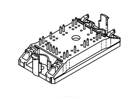Moduł zasilania NXH80T120L2Q0S2G Moduły krzemowe IGBT 158W Moduły samochodowe IGBT