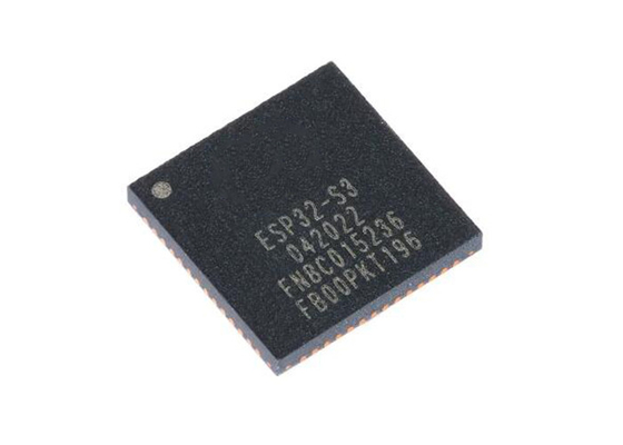 BT IC ESP32-S3R8V Układy scalone nadajnika-odbiornika RF małej mocy 56-QFN 2,4 GHz WiFi BT v5.0 LE SoC