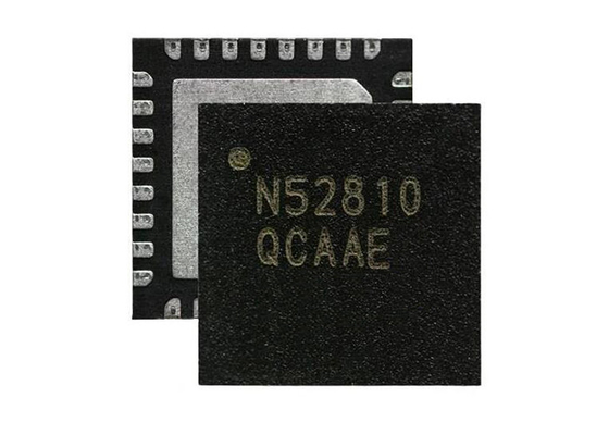 32-VFQFN NRF52810-QCAA-E-R7 2Mbps BT IC 2.4GHz układ nadawczo-odbiorczy