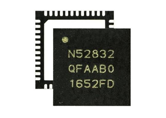NRF52832-QFAB-G-R BT IC RF System na chipie 48-VFQFN BT 5.3 SoC