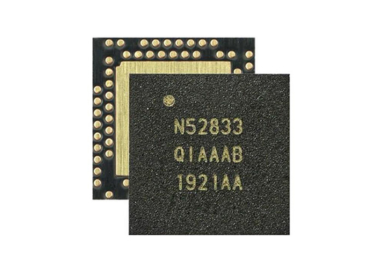 Wieloprotokołowy BT 5.3 SOC IC NRF52833-QIAA-B-R7 2,4 GHz BT o niskim zużyciu energii
