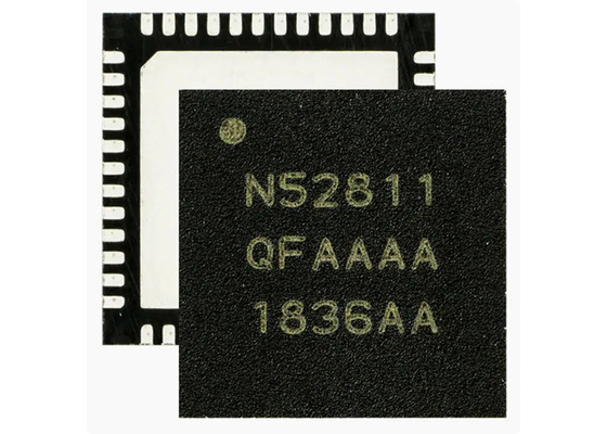 Układ nadawczo-odbiorczy RF 2,4 GHz 48-VFQFN do montażu powierzchniowego NRF52811-QFAA-B-R7