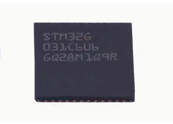 64 MHz mikrokontroler MCU IC STM32G031C6U6 ARM Cortex-M0 + 48-UFQFN
