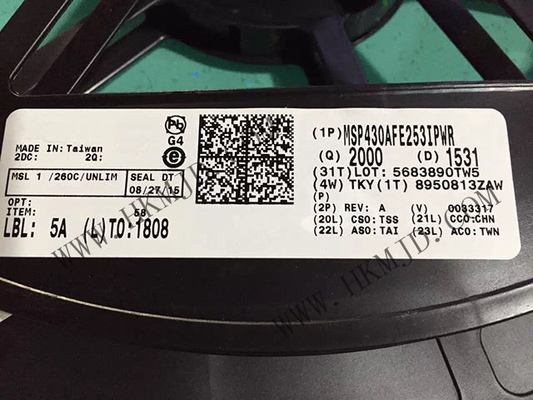 Mikrokontroler MCU MSP430AFE253IPWR Mocny 16-bitowy mikrokontroler IC 2MHz 16KB FLASH 24-TSSOP
