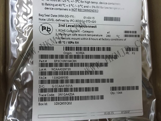 Pole programowalna brama Array EP3C10M164C8N Cyclone III FPGA programowalna logika IC 164-TFBGA FPGA chip