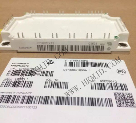Moduły IGBT samochodowe FP50R12KT3 Moduł IGBT Trójfazowy Inwerter 1200V 75A 280W Moduł montażu podwozia