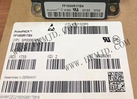 Moduły IGBT samochodowe FF1000R17IE4 PrimePACK 1700V 1000A Half Bridge Dual IGBT Module