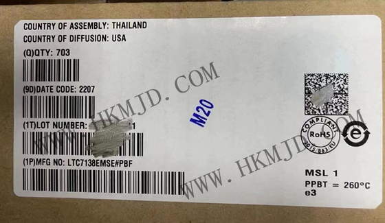 Zintegrowany układ LTC7138EMSE 400mA Buck Switching Regulator IC MSOP16