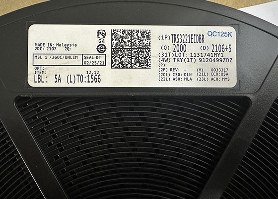 Zintegrowany układ napędowy chip TRS3221EIDBR 500mV jednokanałowy odbiornik sterownika linii RS-232