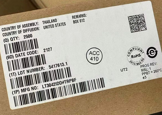 Zintegrowany obwod LT3042IDD Ultra Niski Hałas PSRR RF Liniowy Regulator 10-DFN