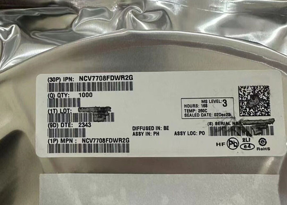 CHIP NCV7708FDWR2G 500mA Podwójny sześciokątny sterownik pół mostka 28-SOIC
