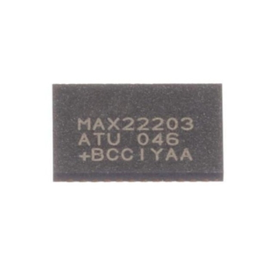 Chip złączonego obwodu MAX22203ATU 3.8A Dwukrotnie szczotkowany sterownik silnika stopniowego TQFN-38