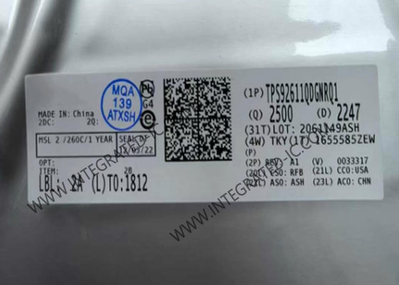 TPS92611QDGNRQ1 Układ układu scalonego dla pojazdów samochodowych jednokanałowy sterownik LED HVSSOP-8