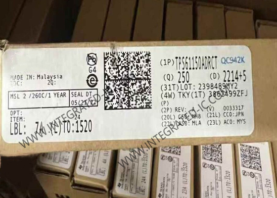 TPS61150ADRCT Integrated Circuit Chip Dual Output Boost WLED Driver z wykorzystaniem pojedynczego induktoru