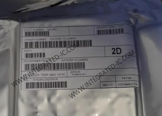 Czip zintegrowanego obwodu XA7Z020-1CLG484Q LFBGA484 Pole programowalne granice