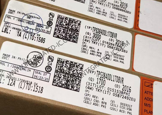 TPS3840DL17DBVR Chip zintegrowanego obwodu monitor wysokiego napięcia wejściowego z MR i programowalnym opóźnieniem