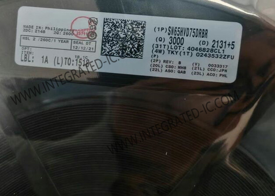 SN65HVD75DRBR Chip zintegrowanego obwodu 3.3V Half-Duplex RS-485 Transceiver IC VSON-8