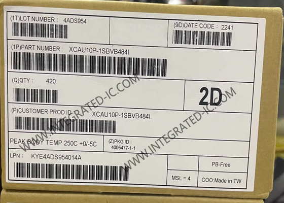 Pole programowalne Array XCAU10P-1SBVB484I 3,5 Mbit Artix UltraScale+ Pole programowalne Array