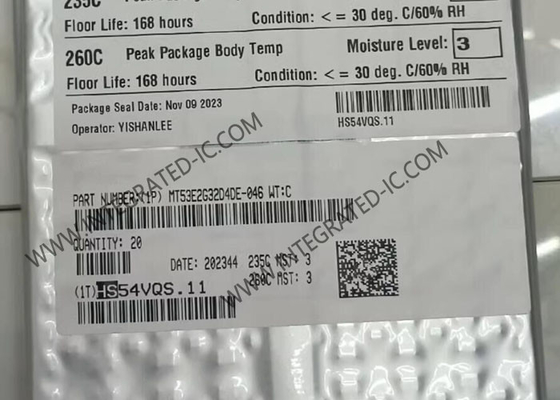 MT53E2G32D4DE-046 WT:C Chip IC pamięci 64Gbit Parallel DRAM LPDDR4X IC pamięci TFBGA200