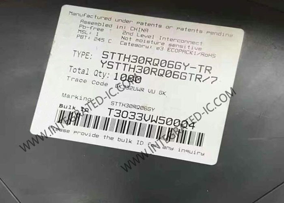 STTH30RQ06GY układ scalony 600V Ultra Szybkie Odzyskiwarki D2PAK-3