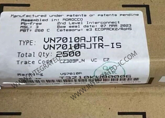 VN7010AJTR Chip zintegrowanego obwodu sterownik wysokiej strony samochodowy z wielozmysłowym oddziałem analogowym