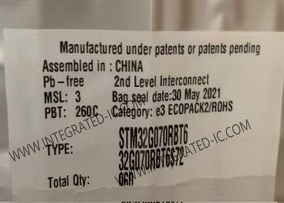 Mikrokontroler MCU STM32G070RBT6 36 KB RAM Mainstream ARM Cortex-M0+ MCU