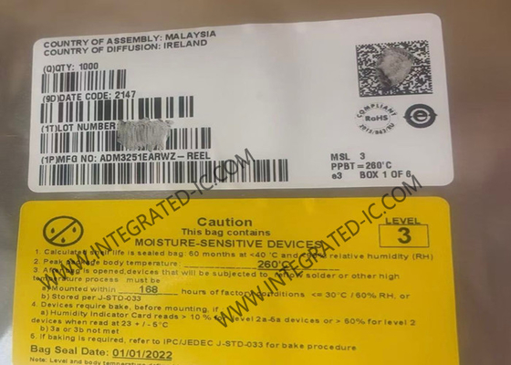Układ scalony ADM3251EARWZ Izolowany jednokanałowy sterownik linii RS-232