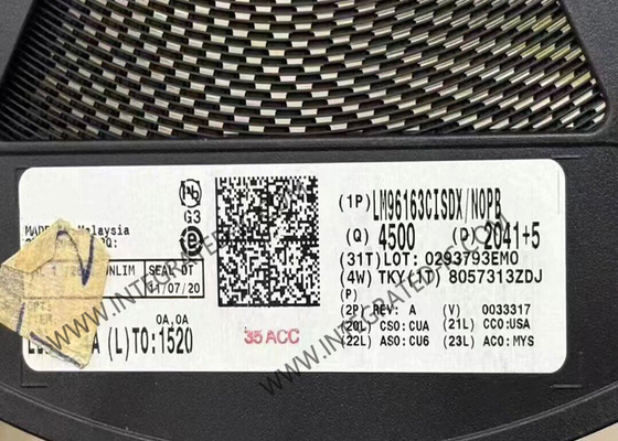 LM96163CISDX Czujnik IC Zdalna dioda Cyfrowy czujnik temperatury WSON-10
