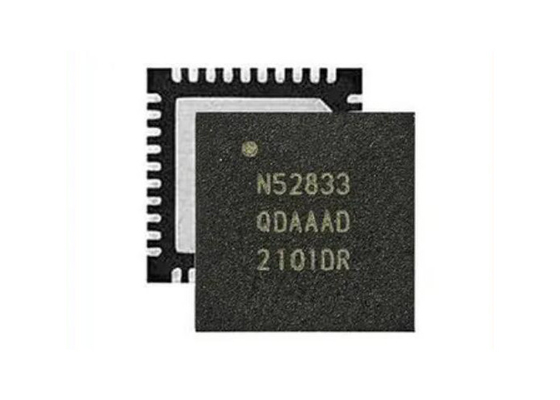 BT NRF52833-QDAA-R7 System RF na chipie SoC NRF52833 Wieloprotokołowy SoC QFN40