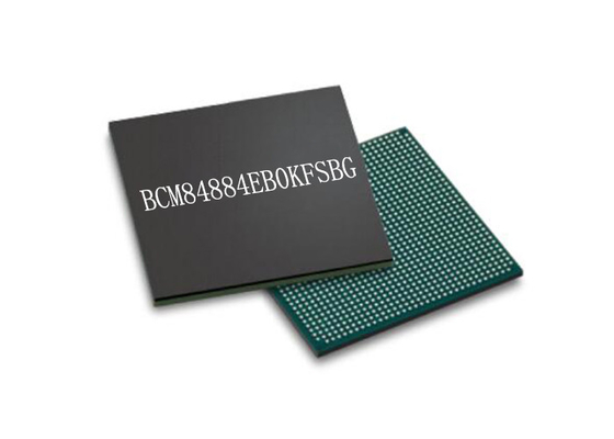 Czteroportowy BCM84884EB0KFSBG Ethernet CMOS Transceiver Pakiet BGA Układ scalony