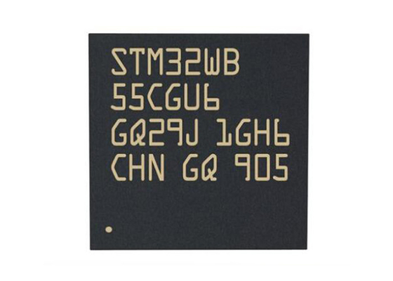 Mikrokontroler MCU STM32WB55CGU6 Układy nadawczo-odbiorcze RF 48UFQFN Arm Cortex M4 MCU