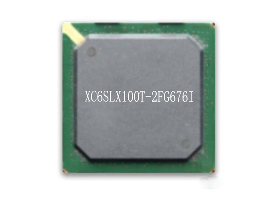 Spartan 6 FPGA Chip XC6SLX100T-2FG676I 676BGA Wbudowane pole Programowalna sieć bram