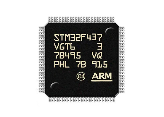 STM32F437VGT6 jednordzeniowy 180 MHz 1 MB wbudowane mikrokontrolery 100-LQFP