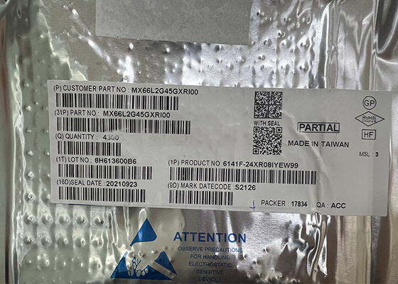 Układ scalony 24-TBGA do montażu powierzchniowego MX66L2G45GXRI00 2Gbit FLASH NOR Memory IC