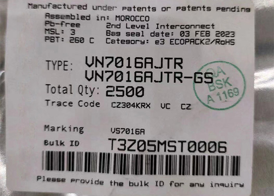 Układ scalony układu scalonego VN7016AJTR High Side Driver IC PowerSSO16 Single Channel