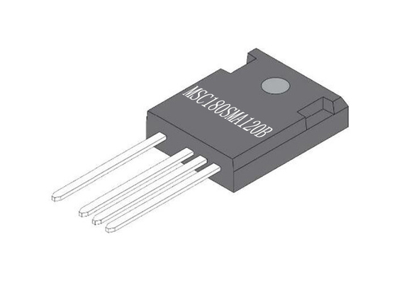 Układ scalony MSC180SMA120B Tranzystory SiC MOSFET 1200 V TO-247-4