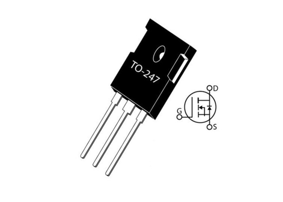 Układ scalony MSC017SMA120B N-kanałowy MOSFET mocy z węglika krzemu TO-247-3