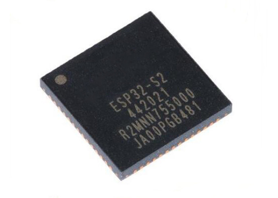 Niski pobór mocy ESP32-S2R2 BT IC 56-VFQFN 2,4 GHz System WiFi na chipie 150 Mb / s Układy scalone