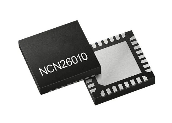 Pakiet 32-VFQFN NCN26010XMNTXG 10 Mb/s Układ scalony kontrolera Ethernetu przemysłowego