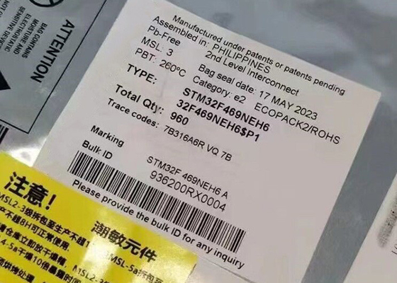 Mikrokontroler MCU STM32F469NEH6 32-bitowy jednojadrowy 180MHz 512KB Flash