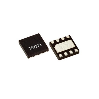 Chip zintegrowanego obwodu TSV772IQ2T Wysokiej przepustowości 20MHz Wzmacniacze operacyjne DFN-8
