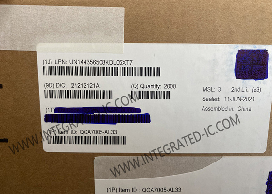 QCA7005-AL33 IoT Chip Powerline Communications i HomePlug Green PHY QFN-68