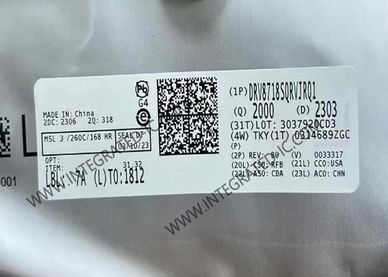 Chip zintegrowanego obwodu DRV8718SQRVJRQ1 Automatyczne inteligentne sterowniki pełnego pół mostka