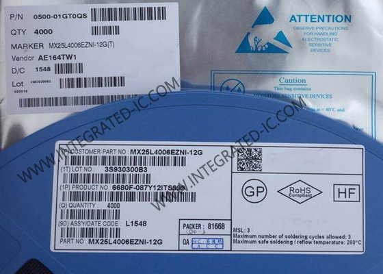 MX25L4006EZNI-12G pamięć IC Chip 4Mbit CMOS Serial lub pamięć flash IC WSON-8