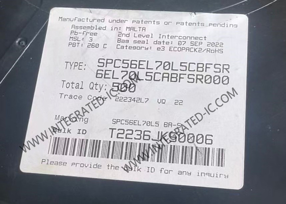 Mikrokontroler Chip MCU SPC56EL70L5CBFSR 32-bitowy mikrokontroler architektury zasilania