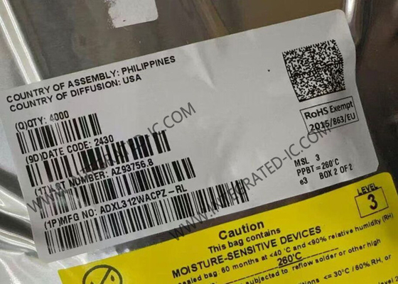 ADXL312WACPZ czujnik IC Ultra o niskiej mocy 3-osiowy akcelerometr cyfrowy LFCSP-32