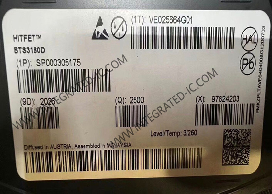 BTS3160D Chip zintegrowanego obwodu 10Ω Smart Low-Side Power Switch IC TO-252-5