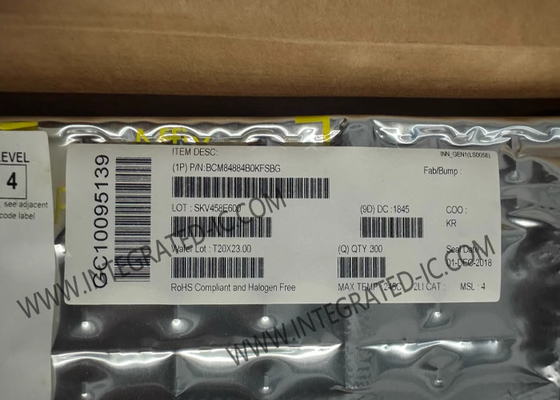 BCM84884B0KFSBG Ethernet IC Quad-Port Ethernet CMOS Transceiver Pakiet BGA