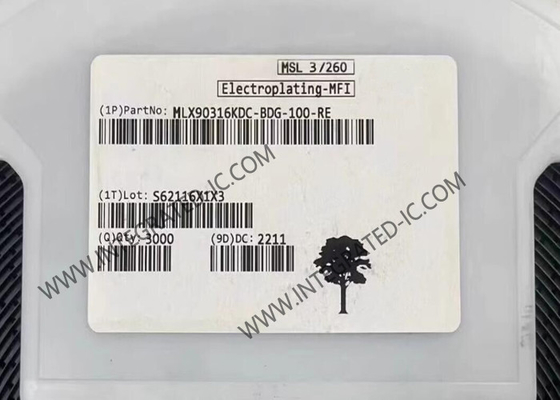 Czujnik IC MLX90316KDC-BDG-100-RE Efekt Halla Czujnik pozycji obrotowej IC 8-SOIC